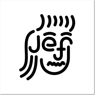 Jef Logo Posters and Art